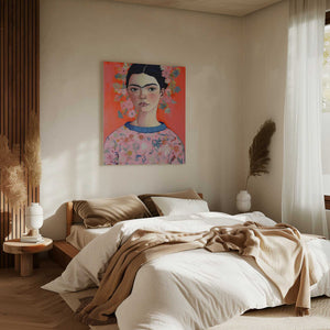 Tablou canvas „Floral Portrait Aura” de Treechild