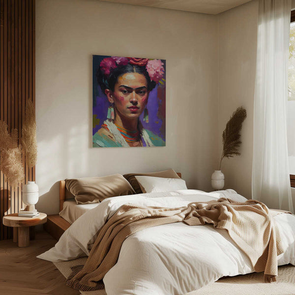 Tablou canvas „Vibrant Elegance” de Treechild