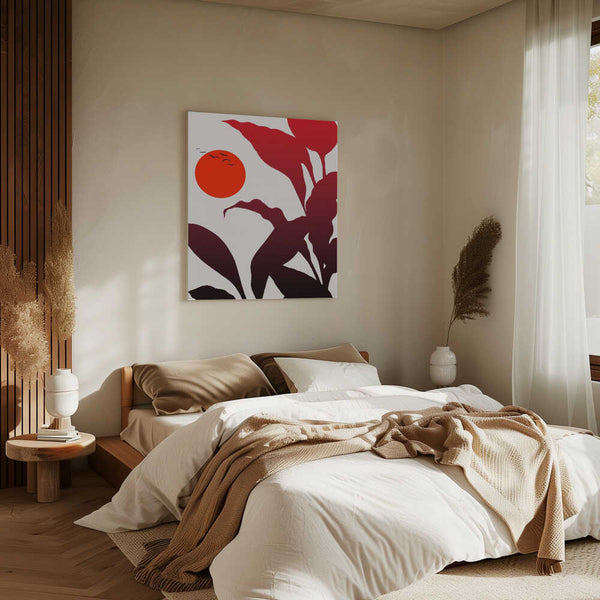 Tablou canvas „Tropical Sunset” de Kubistika