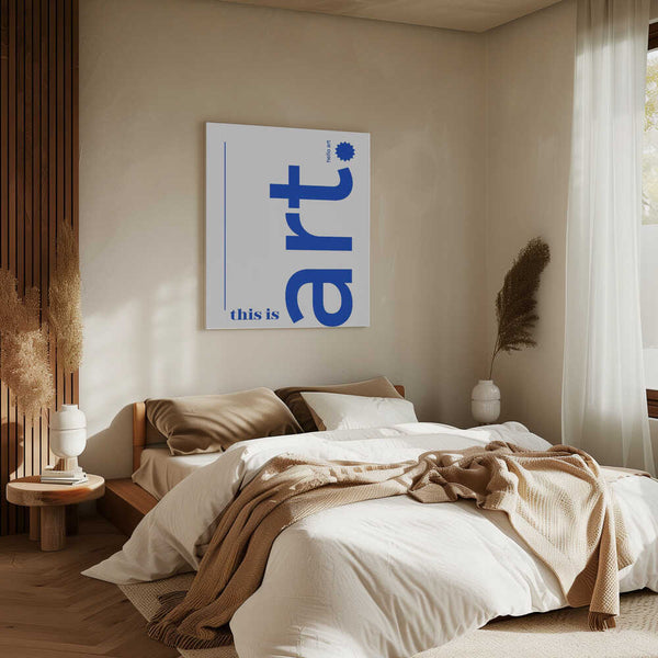 Tablou canvas „Hello Bold Typography” de Athene Fritsch