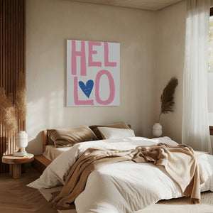 Tablou canvas „Friendly Heartbeat” de Athene Fritsch