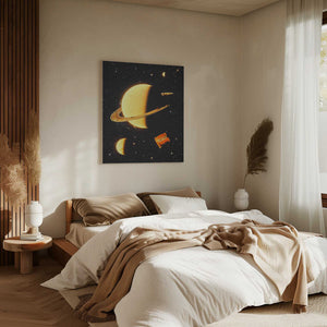 Tablou canvas „Rings of Saturn” de Taudalpoi