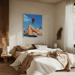 Tablou canvas „The Big Jump” de Taudalpoi