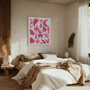 Tablou canvas „Retro Party” de Ejaaz Haniff