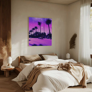 Tablou canvas „Aesthetic Cali Drive” de Ritvik takkar