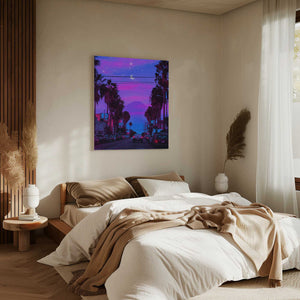 Tablou canvas „Lofi Cali” de Ritvik takkar