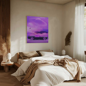 Tablou canvas „Outrun Drive” de Ritvik takkar