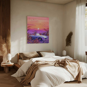 Tablou canvas „Vintage Paradise” de Ritvik takkar