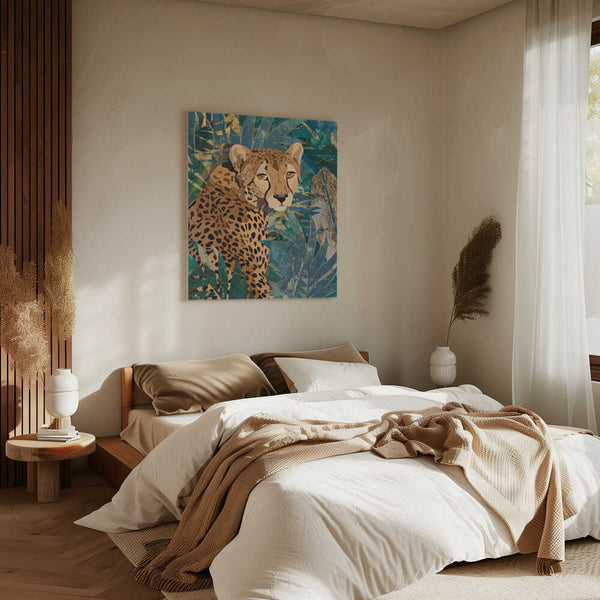 Tablou canvas „Cheetah In the Jungle 2” de Sarah Manovski