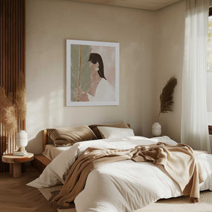 Tablou canvas „Plant Girl” de Ivy Green Illustrations