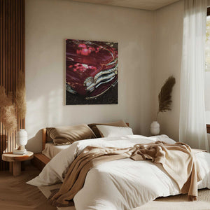Tablou canvas „Crimson Classic Shine” de Shot by Clint