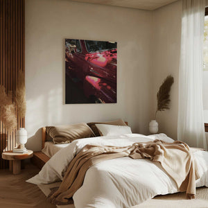 Tablou canvas „Crimson Classic Ride” de Shot by Clint