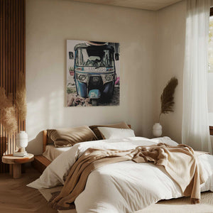 Tablou canvas „Urban Tuk-Tuk Tale” de Shot by Clint