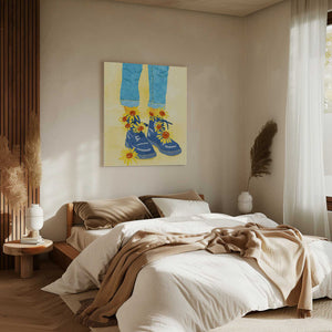 Tablou canvas „Sunflower Walk” de Raissa Oltmanns
