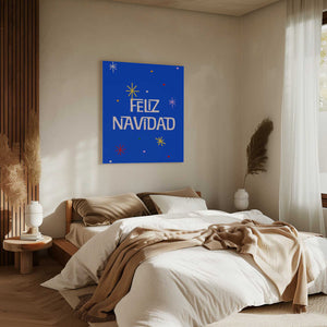 Tablou canvas „Feliz Navidad” de Frankie Kerr-Dineen