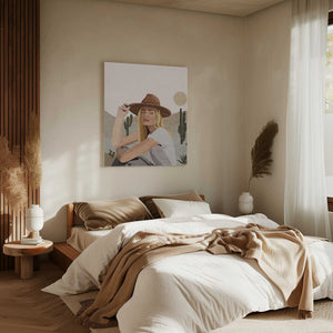 Tablou canvas „Cowgirl” de Emel Tunaboylu