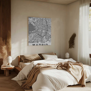 Tablou canvas „Madrid White” de StudioSix