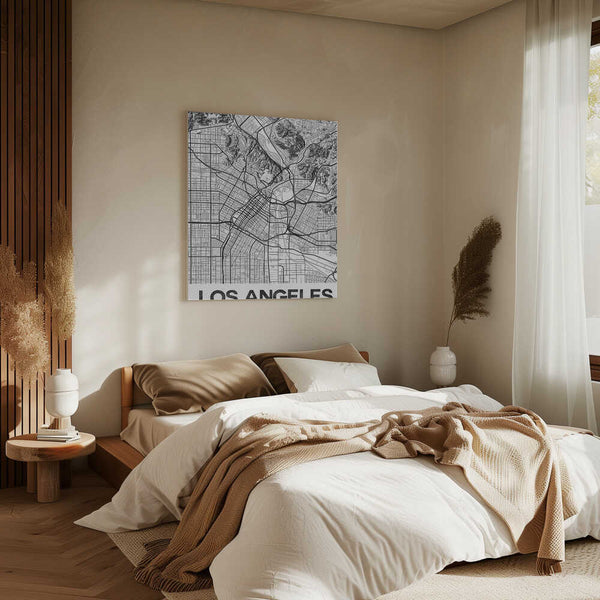 Tablou canvas „Los Angeles White” de StudioSix