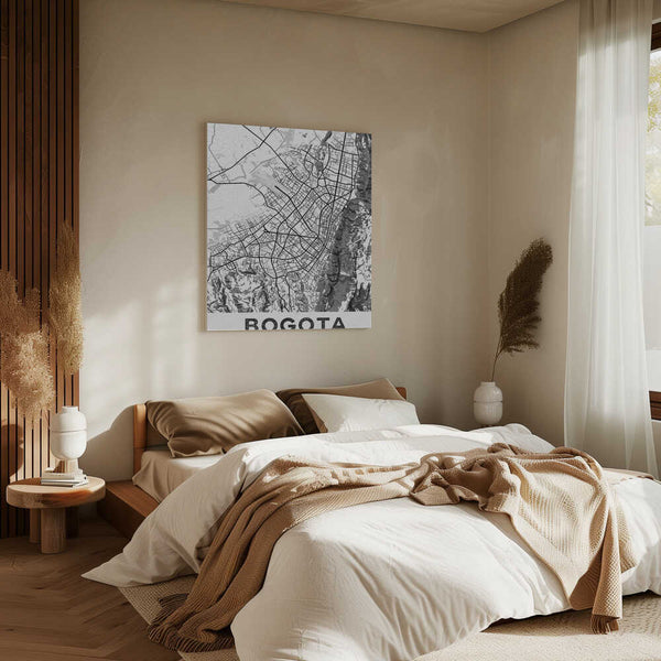 Tablou canvas „Bogota White” de StudioSix
