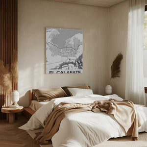 Tablou canvas „El Calafate White” de StudioSix