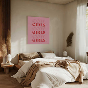 Tablou canvas „Cow Girls Girls Girls” de Anyone Can Yeehaw