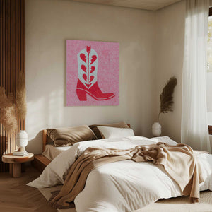 Tablou canvas „Heartbreak Heels” de Anyone Can Yeehaw