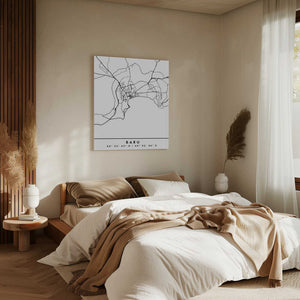 Tablou canvas „Black Maps 06” de Emiliano Deificus