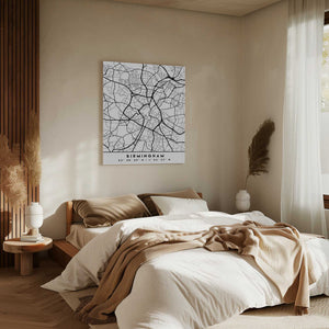 Tablou canvas „Black Maps 14” de Emiliano Deificus