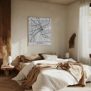Tablou canvas „Black Maps 25” de Emiliano Deificus