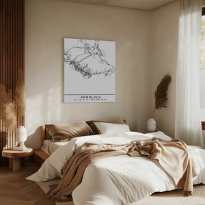 Tablou canvas „Black Maps 33” de Emiliano Deificus