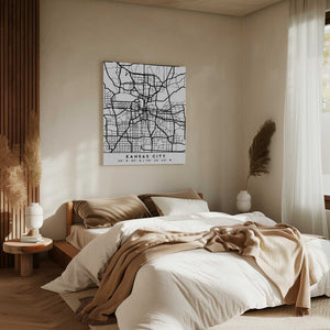 Tablou canvas „Black Maps 36” de Emiliano Deificus