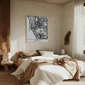 Tablou canvas „Black Maps 46” de Emiliano Deificus