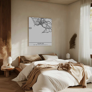 Tablou canvas „Black Maps 58” de Emiliano Deificus