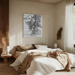 Tablou canvas „Black Maps 49” de Emiliano Deificus
