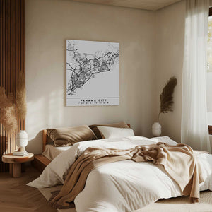 Tablou canvas „Black Maps 63” de Emiliano Deificus