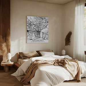 Tablou canvas „Black Maps 65” de Emiliano Deificus