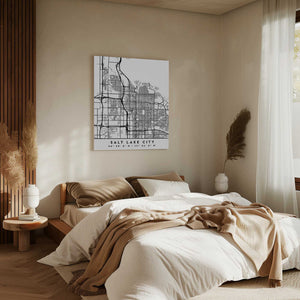 Tablou canvas „Black Maps 73” de Emiliano Deificus