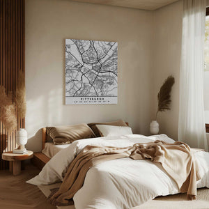 Tablou canvas „Black Maps 67” de Emiliano Deificus