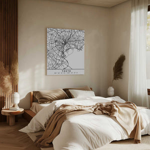 Tablou canvas „Black Maps 88” de Emiliano Deificus