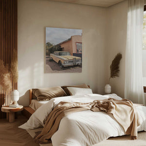 Tablou canvas „Route 66 Oldtimer” de Henrike Schenk