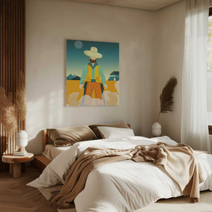 Tablou canvas „The Cowboy” de Magdalena Herichova