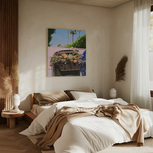 Tablou canvas „Palm Springs Curb” de Bethany Young