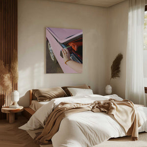 Tablou canvas „Pink Cadillac II” de Bethany Young