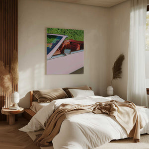 Tablou canvas „Pink Cadillac” de Bethany Young