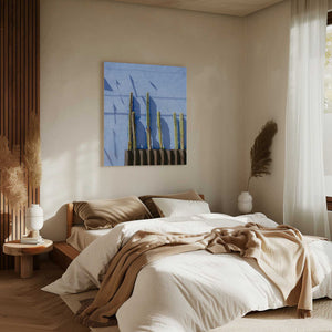 Tablou canvas „Tall Cacti | Oaxaca Mexico travel photography” de Raisa Zwart