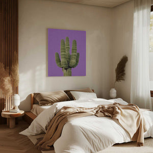 Tablou canvas „Purple Cactus” de Lila &amp; Lola