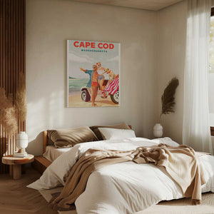 Tablou canvas „Cape Cod Massachusetts Summer Beach Art” de The Whiskey Ginger