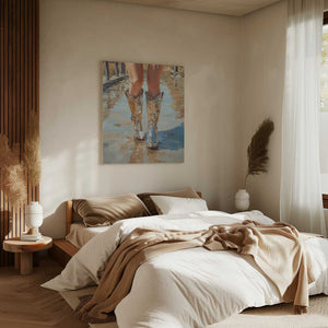 Tablou canvas „Silver Cowgirl” de Pictufy Studio
