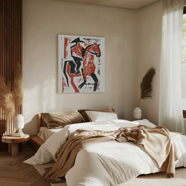 Tablou canvas „Abstract Horse Rider” de Andreas Magnusson