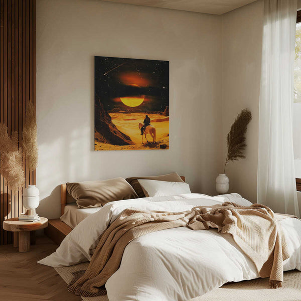 Tablou canvas „Western Space Adventure” de Taudalpoi